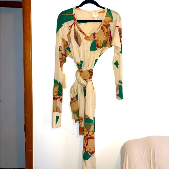 Vivienne Westwood Vintage 1990’s Rare Sample Top Wool Floral Runway Belt Scarf S - Picture 4 of 16